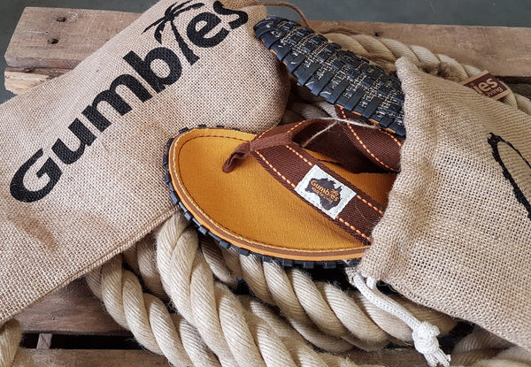 Les tongs Gumbies sont plus confortables et plus robustes