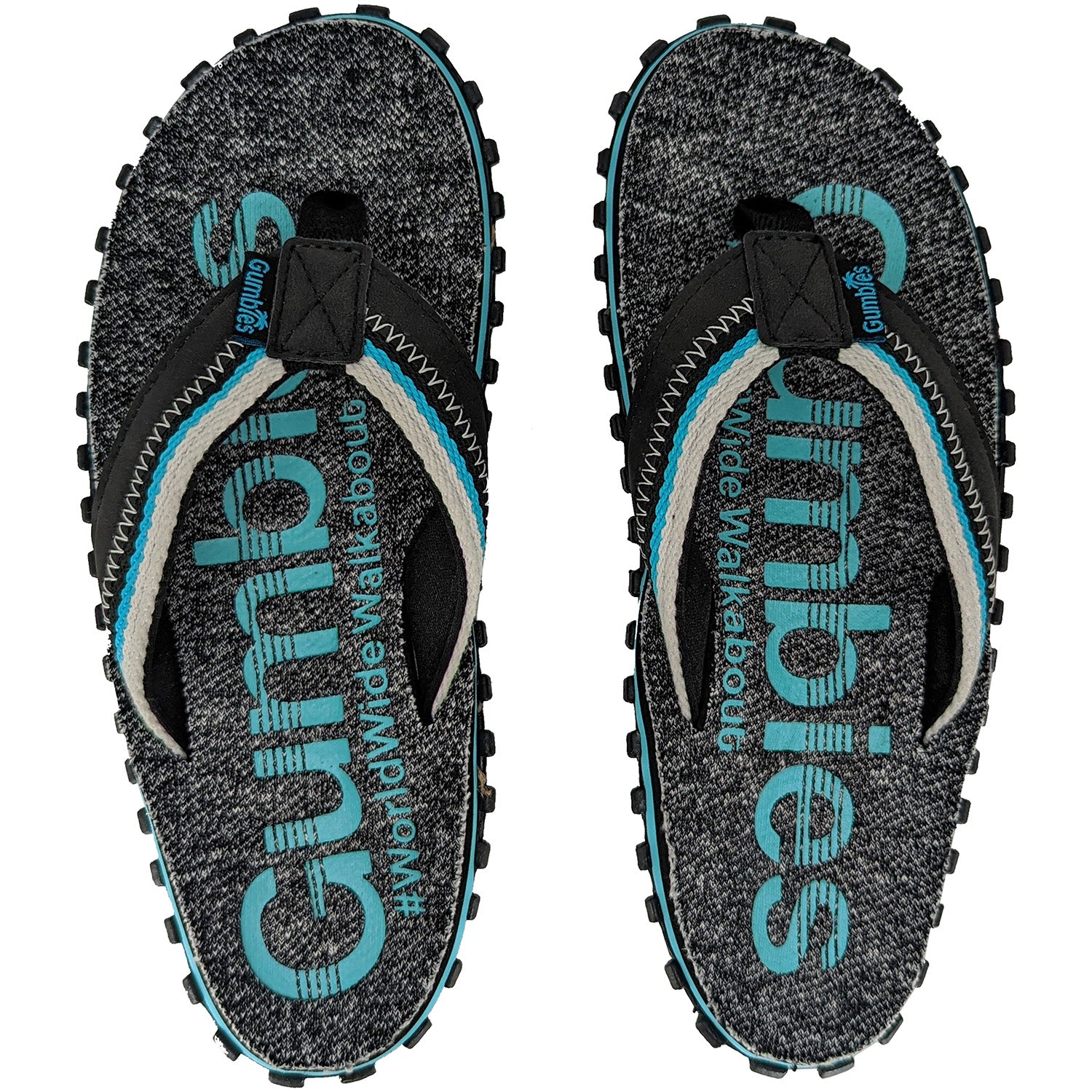 Tongs écologiques turquoise homme & femme Cairns | Turquoise