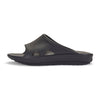 GUMBIES FRANCE black ergonomic eco-friendly slides with Bloom foam sole and arch support.