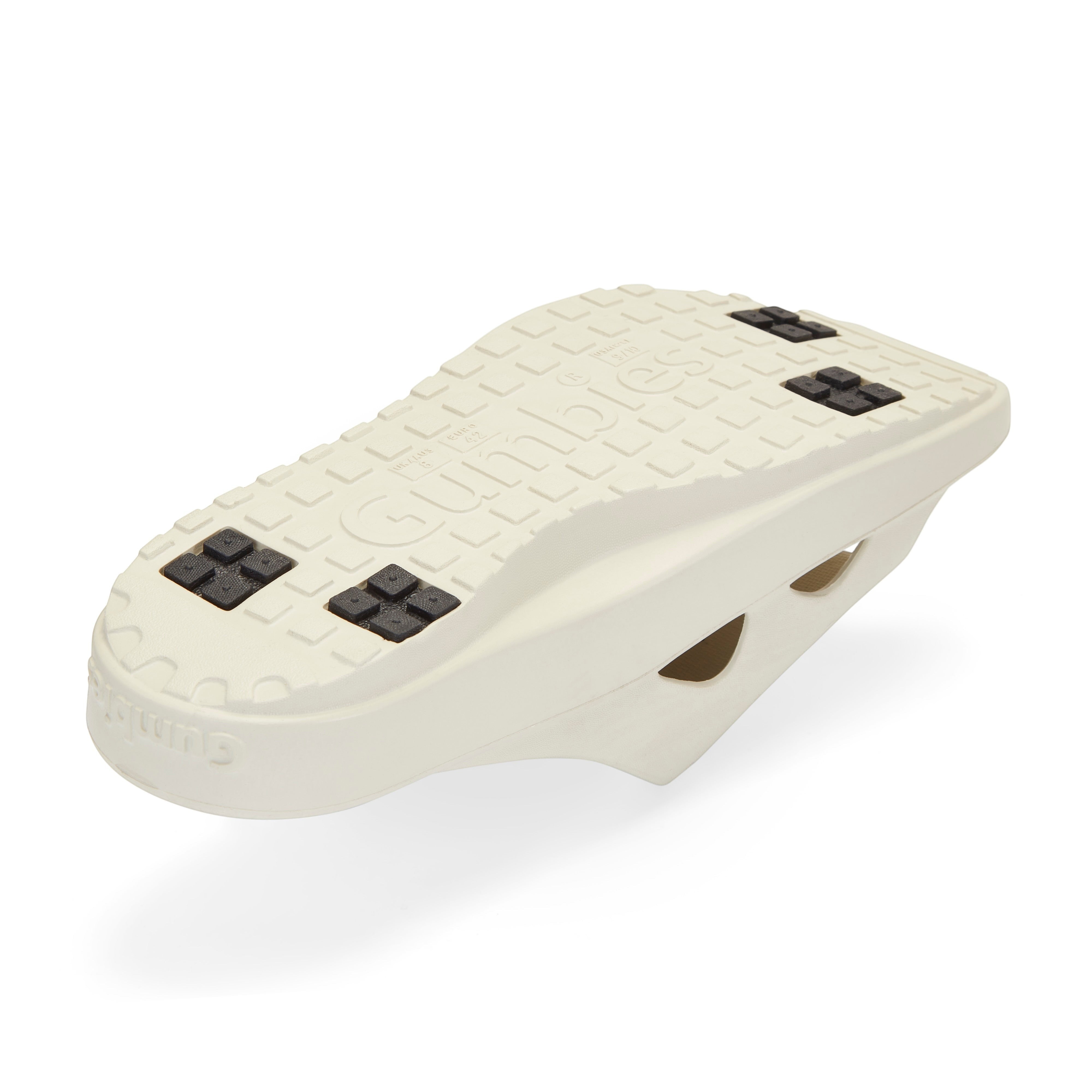GUMBIES FRANCE clay eco-friendly clogs with ergonomic sole and algae foam for recovery and comfort.