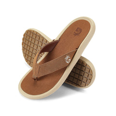 Tongs écologiques homme Noosa Beige