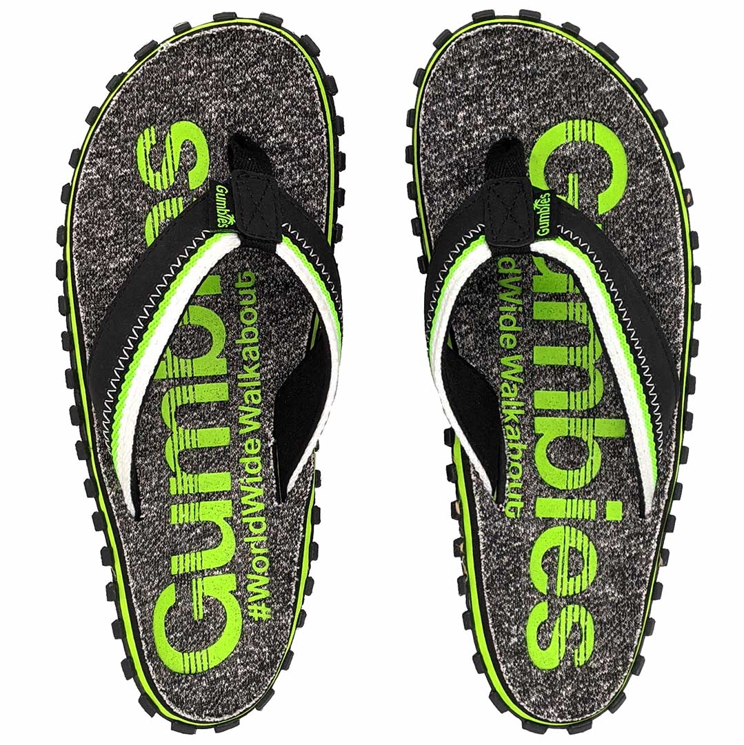 Tongs écologiques homme Cairns – confort & semelle recyclée antidérapante | Lime